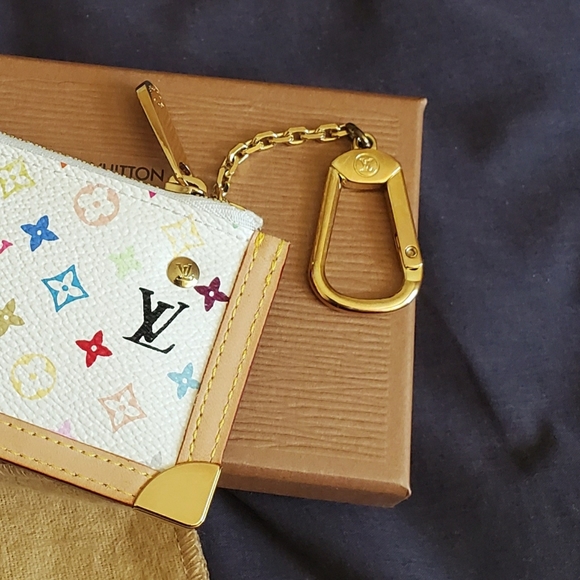 Authentic Louis Vuitton Multicolor key pouch - Picture 14 of 16